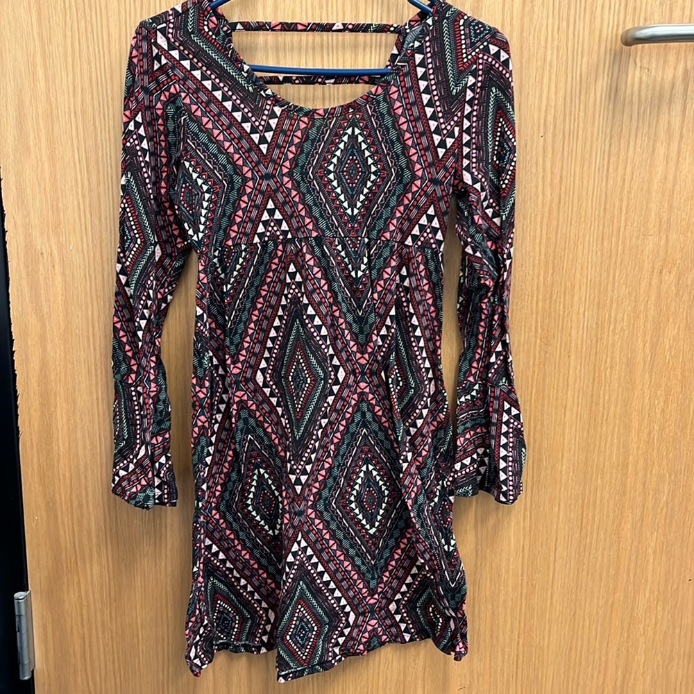 Bongo long-sleeved dress